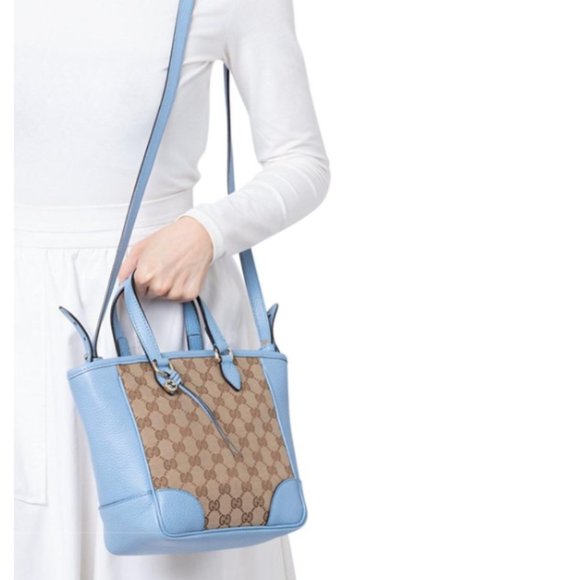 Gucci GG Canvas Small Bree Tote in Brown NEW WITH DUSTBAG - Picture 7 of 8